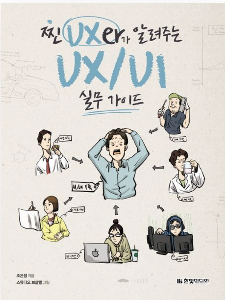 찐 Uxer가 알려주는 UX/UI 실무 가이드'를 읽고